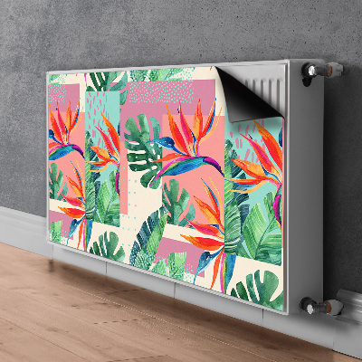 Magnet decorativ pentru calorifer Mozaic tropical