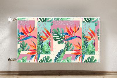 Magnet decorativ pentru calorifer Mozaic tropical