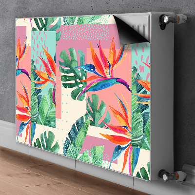 Magnet decorativ pentru calorifer Mozaic tropical