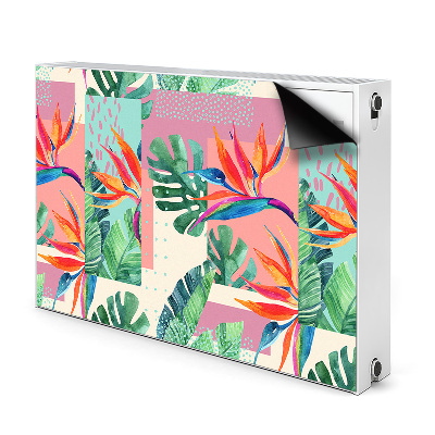 Magnet decorativ pentru calorifer Mozaic tropical