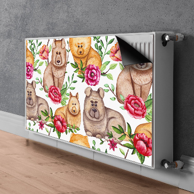 Magnet decorativ pentru calorifer Câinii chow chow