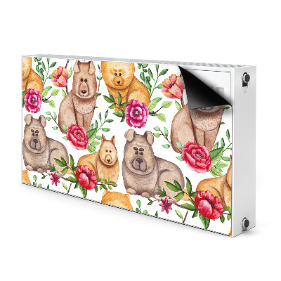 Magnet decorativ pentru calorifer Câinii chow chow