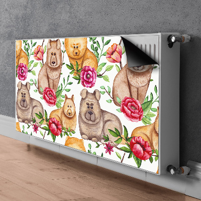 Magnet decorativ pentru calorifer Câinii chow chow