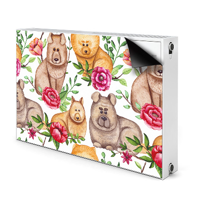 Magnet decorativ pentru calorifer Câinii chow chow