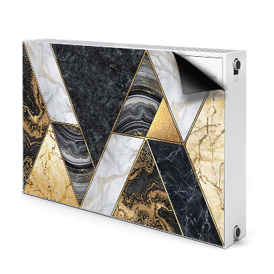 Magnet decorativ pentru calorifer Mozaic de marmură
