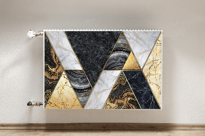 Magnet decorativ pentru calorifer Mozaic de marmură