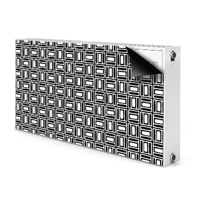 Magnet decorativ pentru calorifer Model geometric