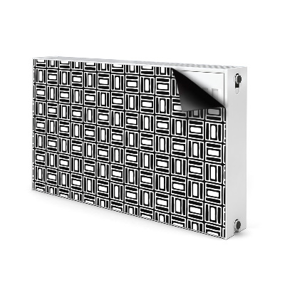 Magnet decorativ pentru calorifer Model geometric