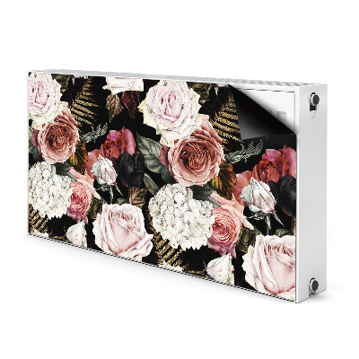 Magnet decorativ pentru calorifer Flori baroce