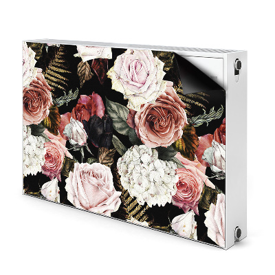 Magnet decorativ pentru calorifer Flori baroce