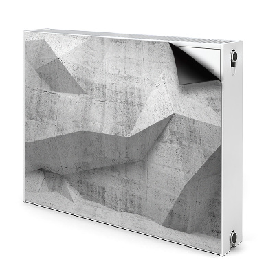 Magnet decorativ pentru calorifer Beton de abstractizare