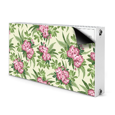 Magnet decorativ pentru calorifer Flori tropicale