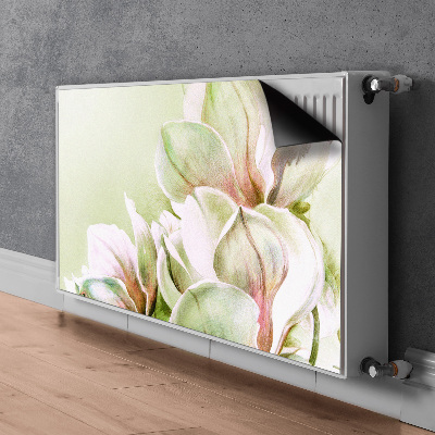 Magnet decorativ pentru calorifer Flori magnolia