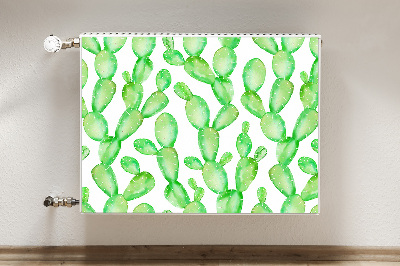 Capac decorativ pentru calorifer Cacti pastel