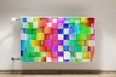 Magnet decorativ pentru calorifer Abstractizare colorată