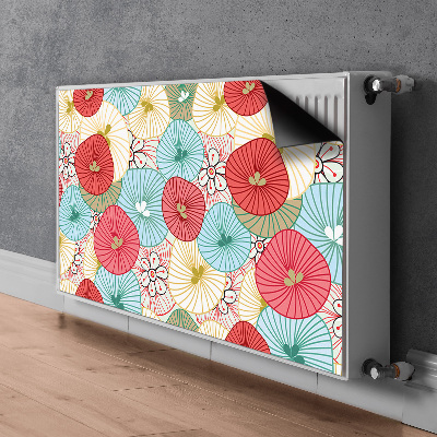 Magnet decorativ pentru calorifer Model floral