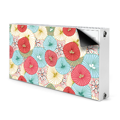 Magnet decorativ pentru calorifer Model floral