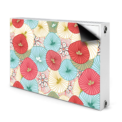 Magnet decorativ pentru calorifer Model floral