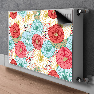 Magnet decorativ pentru calorifer Model floral