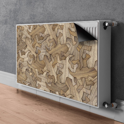 Magnet decorativ pentru calorifer Model gecko în lemn