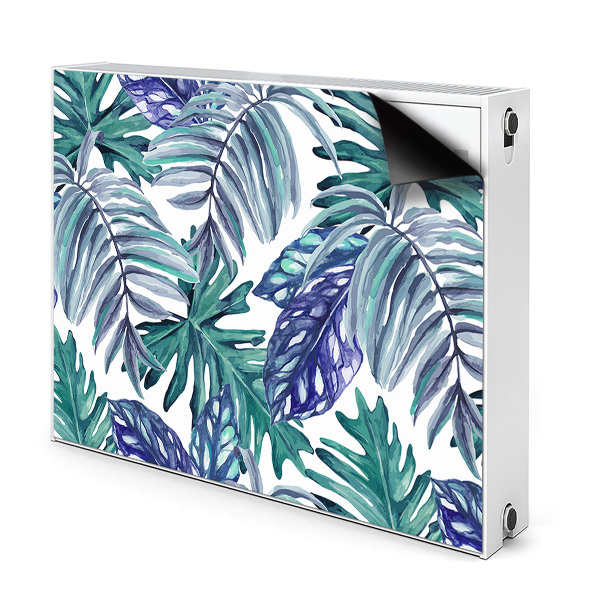 Magnet decorativ pentru calorifer Frunze tropicale