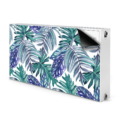 Magnet decorativ pentru calorifer Frunze tropicale