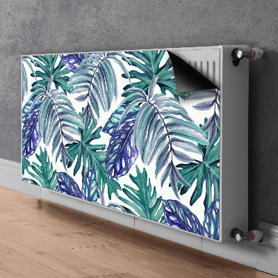 Magnet decorativ pentru calorifer Frunze tropicale