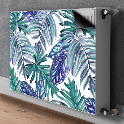 Magnet decorativ pentru calorifer Frunze tropicale