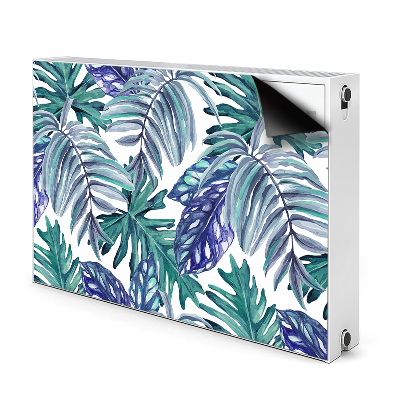 Magnet decorativ pentru calorifer Frunze tropicale