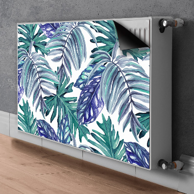 Magnet decorativ pentru calorifer Frunze tropicale