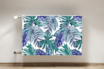 Magnet decorativ pentru calorifer Frunze tropicale