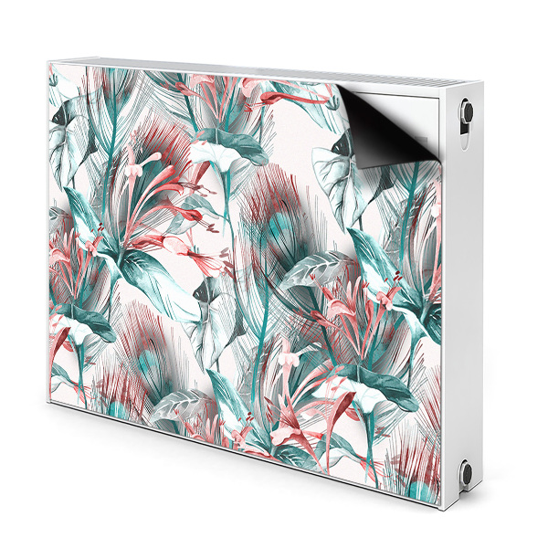 Magnet decorativ pentru calorifer Desen tropical