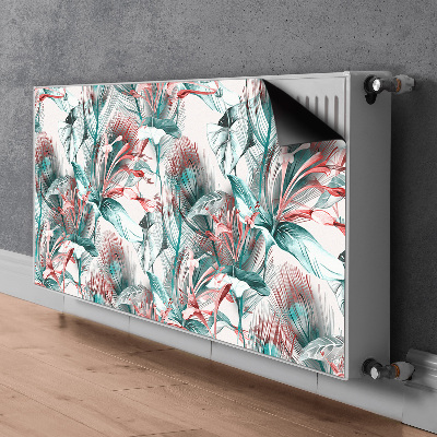 Magnet decorativ pentru calorifer Desen tropical