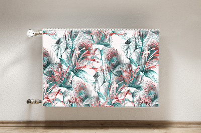 Magnet decorativ pentru calorifer Desen tropical