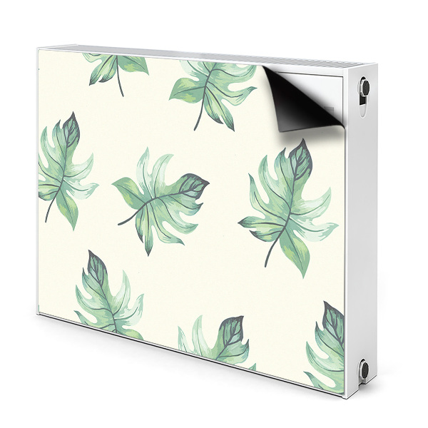 Magnet decorativ pentru calorifer Frunze tropicale