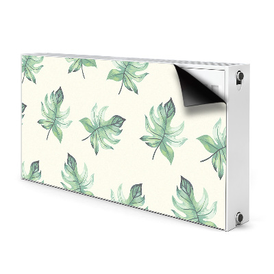 Magnet decorativ pentru calorifer Frunze tropicale