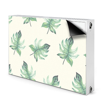 Magnet decorativ pentru calorifer Frunze tropicale