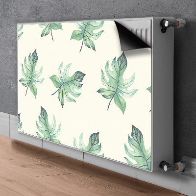 Magnet decorativ pentru calorifer Frunze tropicale