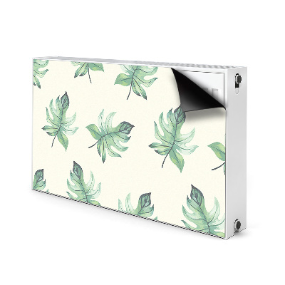 Magnet decorativ pentru calorifer Frunze tropicale