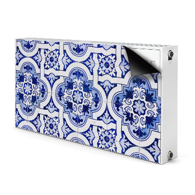 Magnet decorativ pentru calorifer Placi albastre