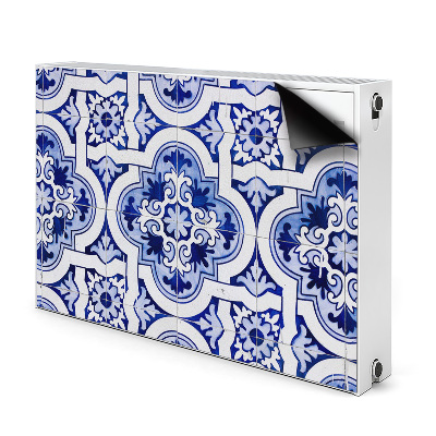 Magnet decorativ pentru calorifer Placi albastre
