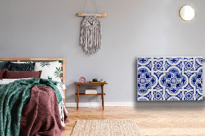Magnet decorativ pentru calorifer Placi albastre