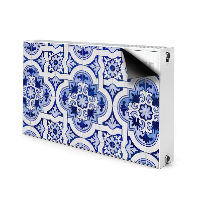 Magnet decorativ pentru calorifer Placi albastre