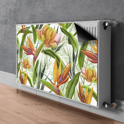 Magnet decorativ pentru calorifer Plante tropicale