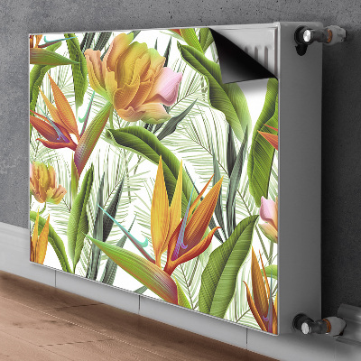 Magnet decorativ pentru calorifer Plante tropicale