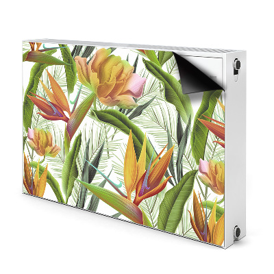 Magnet decorativ pentru calorifer Plante tropicale