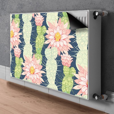 Magnet decorativ pentru calorifer Flori de cactus