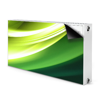 Magnet decorativ pentru calorifer Abstracție verde