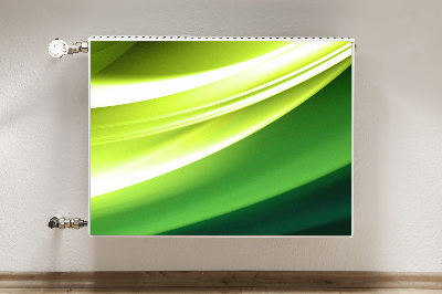 Magnet decorativ pentru calorifer Abstracție verde