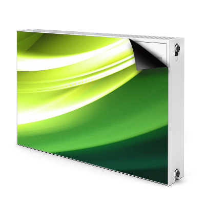 Magnet decorativ pentru calorifer Abstracție verde